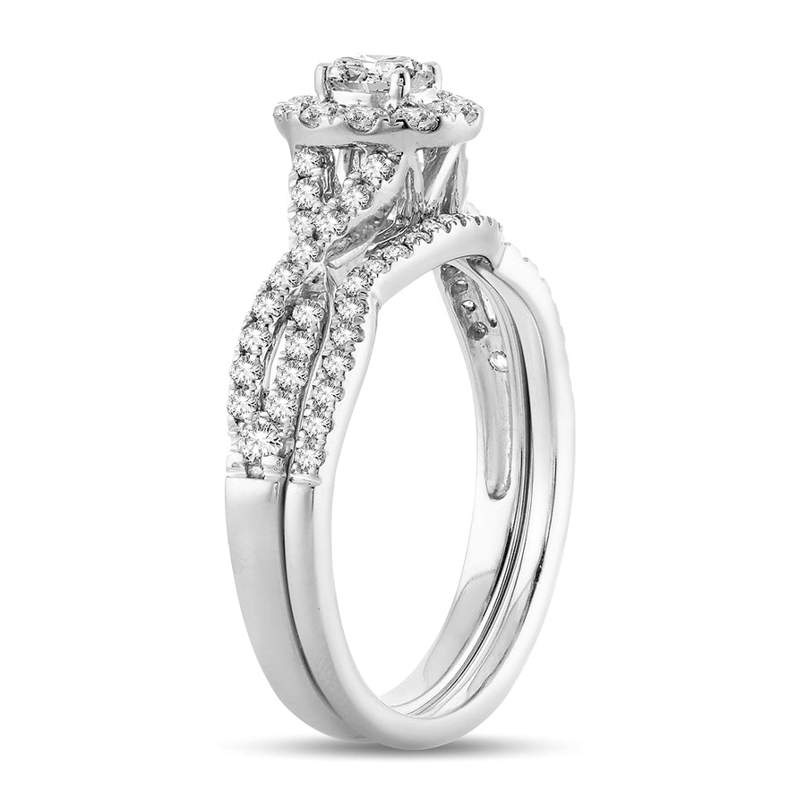 14K 0.75CT Diamond BRIDAL RING