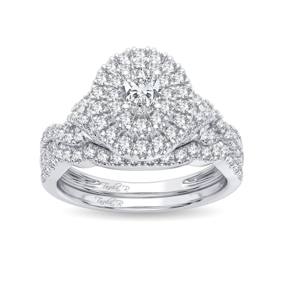 14K 1.00CT Diamond Bridal Ring