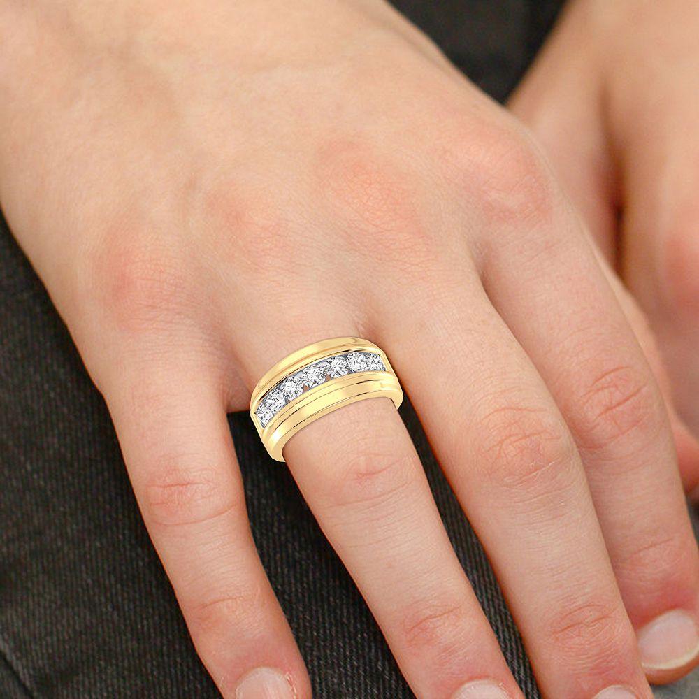 14K 1.50CT DIAMOND BAND - Johnny Dang & Co
