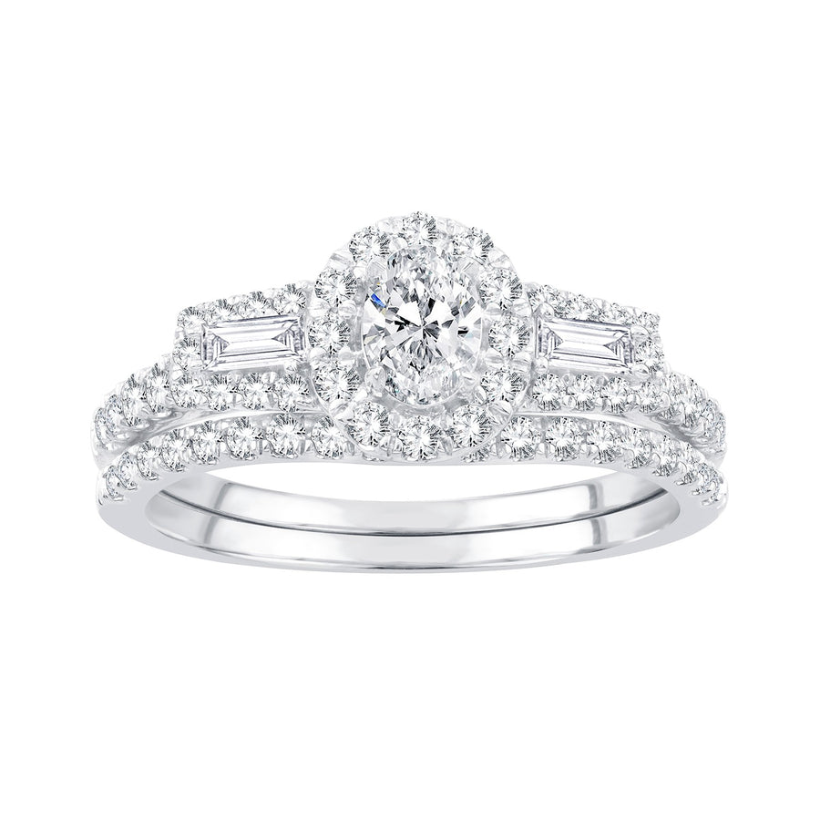 14K 1.00CT Diamond BRIDAL RING