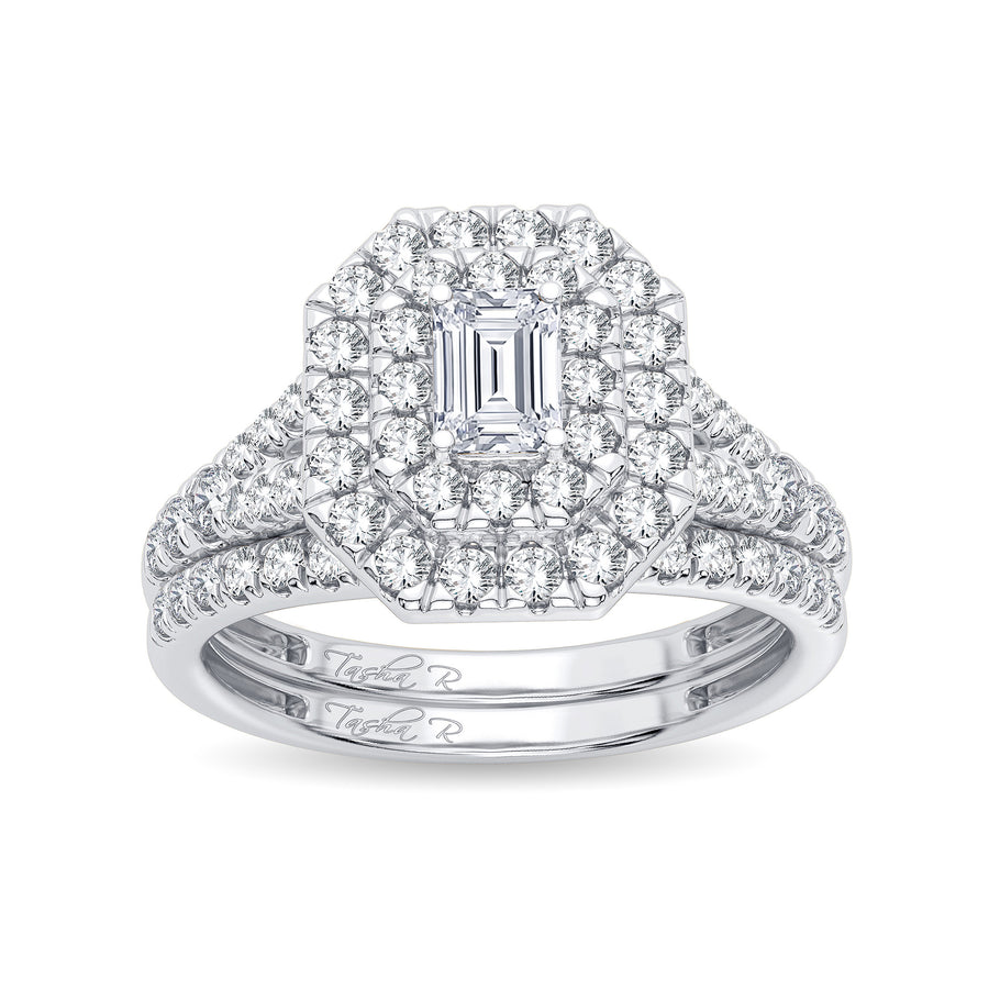 14K 1.00CT Diamond Bridal Ring