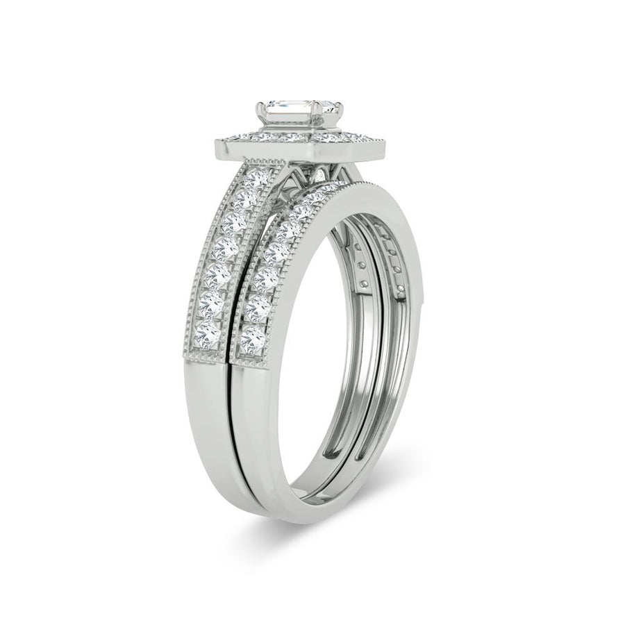 14K 0.68ct Diamond Bridal Ring