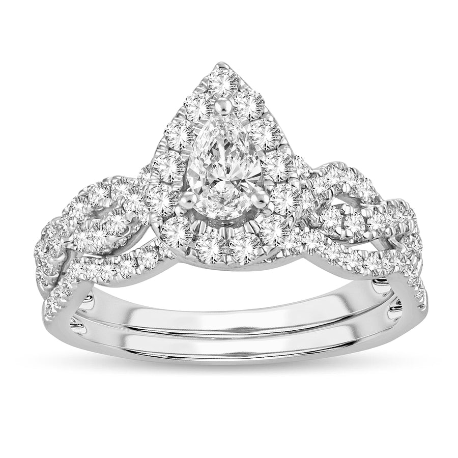 14K 1.00CT DIAMOND BRIDALRING