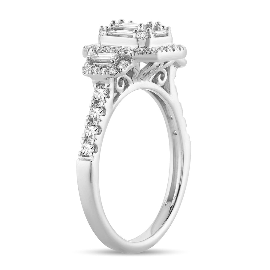 14k 0.75Ct Engagement Ring