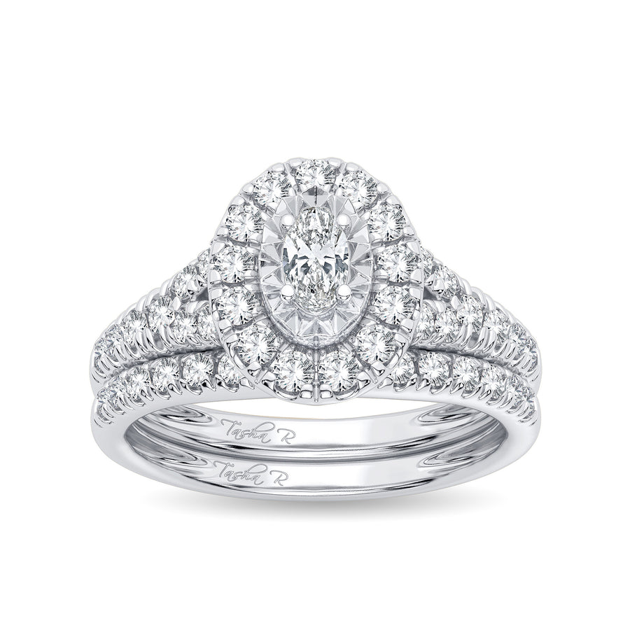 14K 1.00CT Diamond Bridal Ring