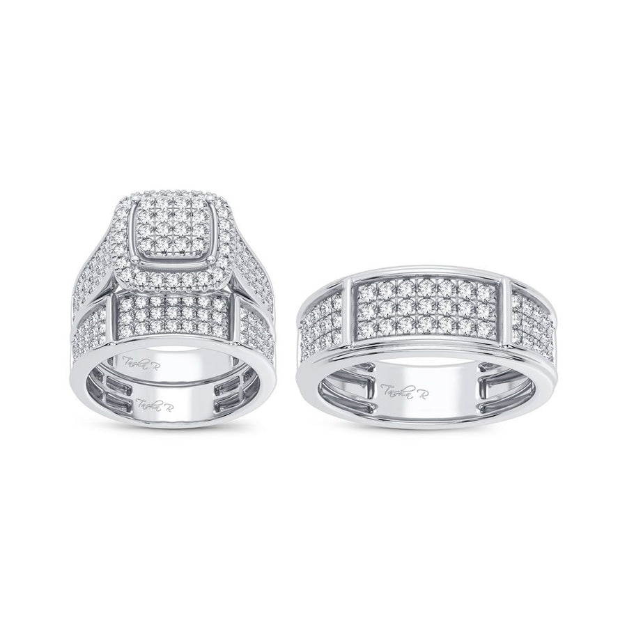 14K 2.00CT Diamond Trio Set