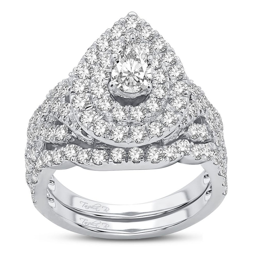 14K 1.75CT DIAMOND BRIDAL RING