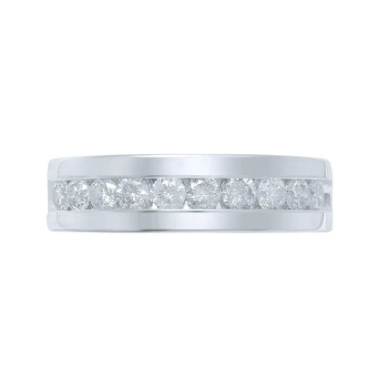 14K 0.97-1.03CT D-BAND RING MENS RINGS - Johnny Dang & Co