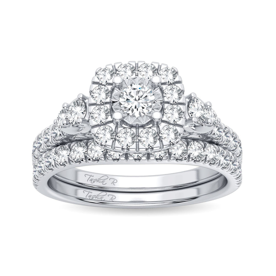 14K 1.00CT Diamond Bridal Ring