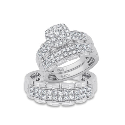14K 1.25CT Diamond Trio Set - Johnny Dang & Co