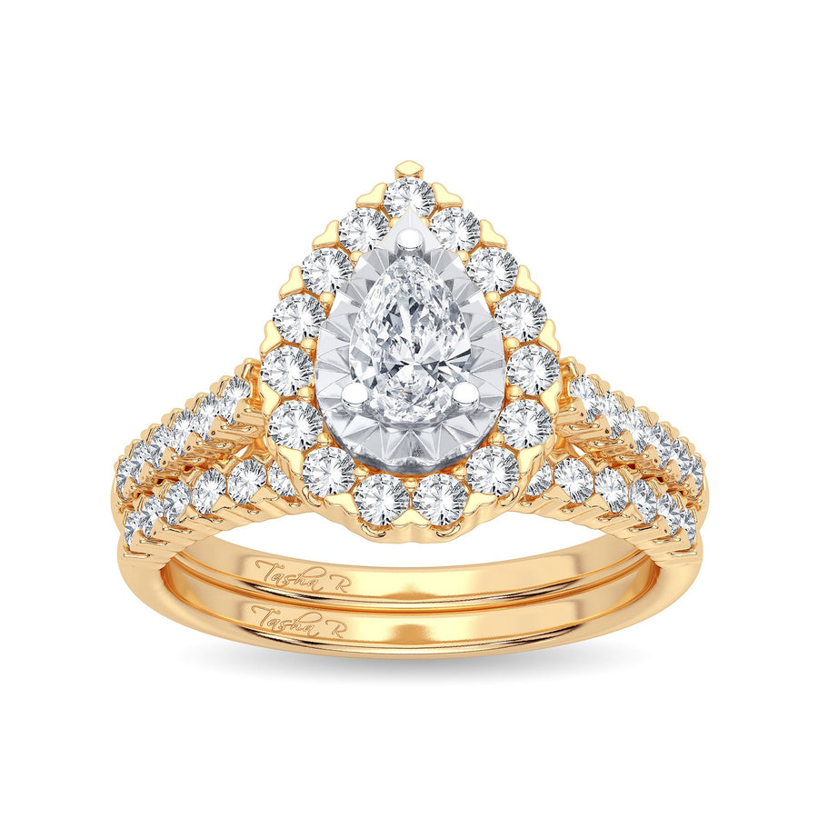 14K 1.05CT Diamond Bridal Ring