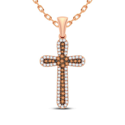 14K 0.50ct Diamond Pendant - Johnny Dang & Co