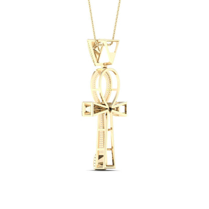 10K 0.50CT Diamond Pendant - Johnny Dang & Co