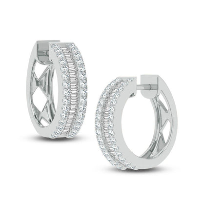 14K 1.00CT DIAMOND EARRING - Johnny Dang & Co