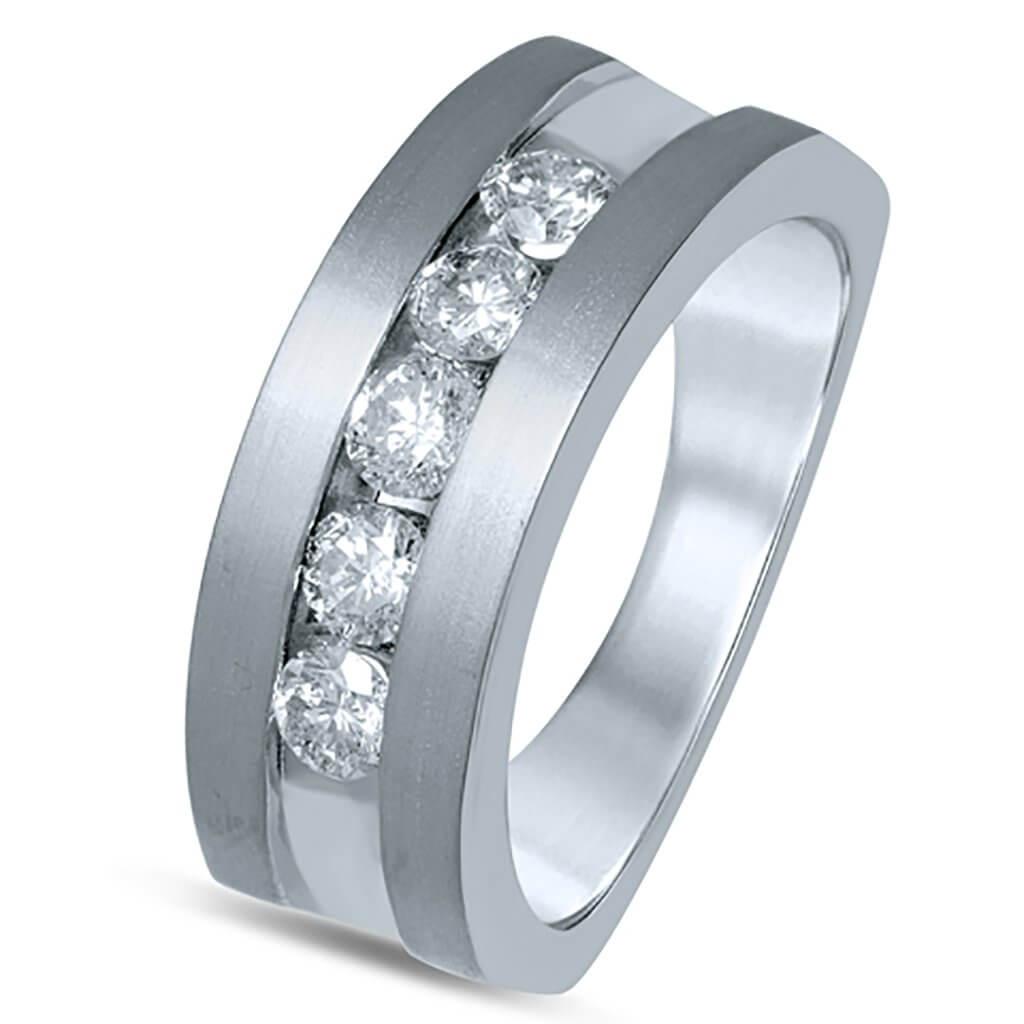 14K 0.98-1.04CT D-MENS BANDS - Johnny Dang & Co