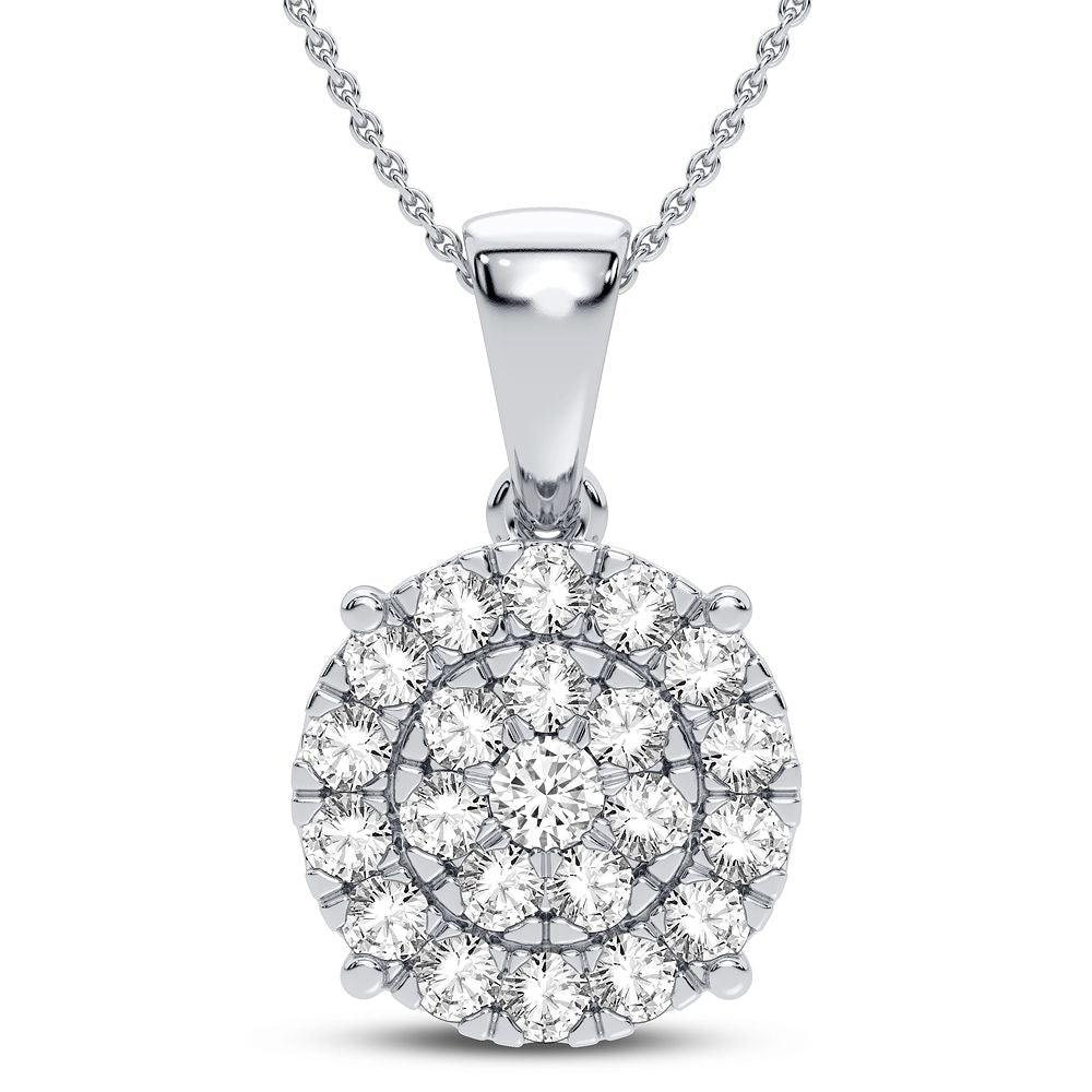 10K 1.00CT DIAMOND PENDANT - Johnny Dang & Co