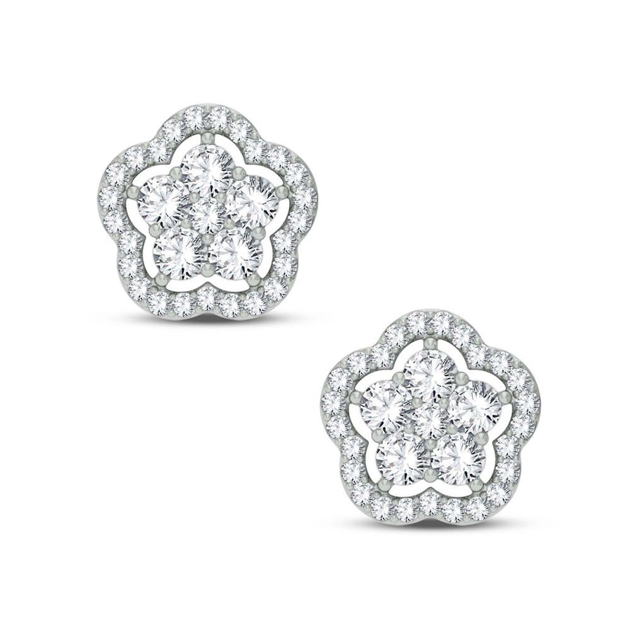 14K 1.50ct Diamond Earring