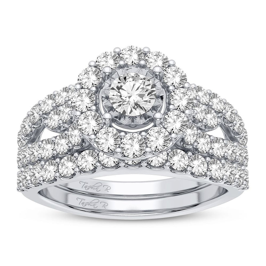 10K 1.75CT DIAMOND BRIDAL RING