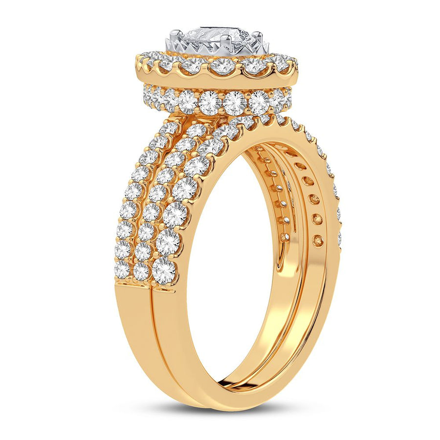 14K 1.50CT DIAMOND BRIDAL RING