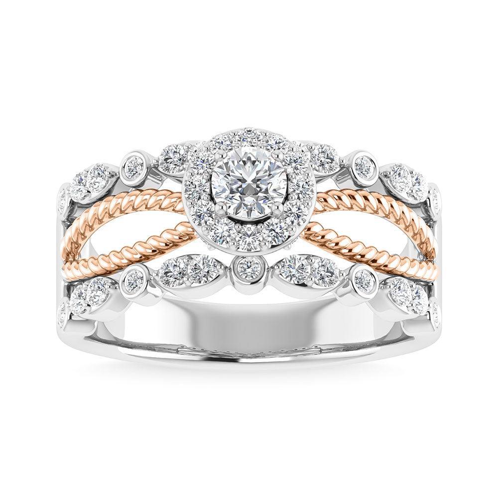 1.00 Ct.Tw. Diamond Engagement Ring - Johnny Dang & Co