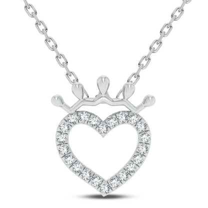 10K 0.25CT DIAMOND PENDANT - Johnny Dang & Co