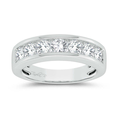 14K 1.00ct Diamond Ladies Band - Johnny Dang & Co