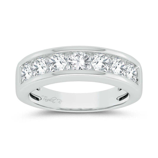 14K 1.00ct Diamond Ladies Band - Johnny Dang & Co