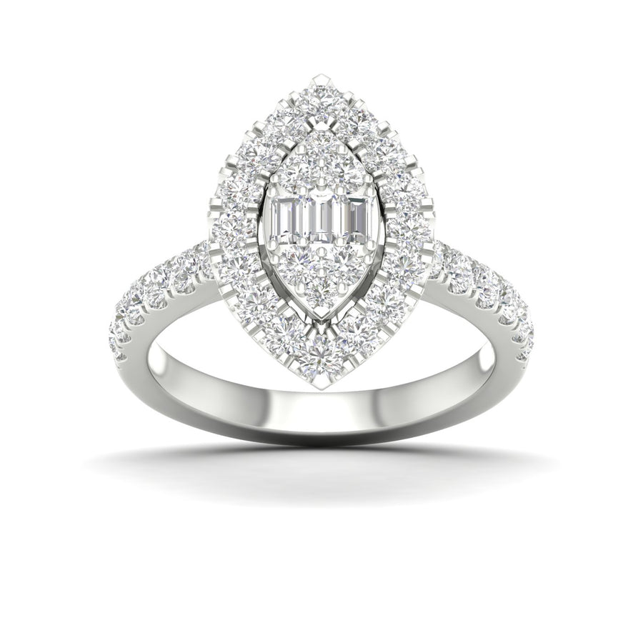 14K 1.00ct Diamond Ring