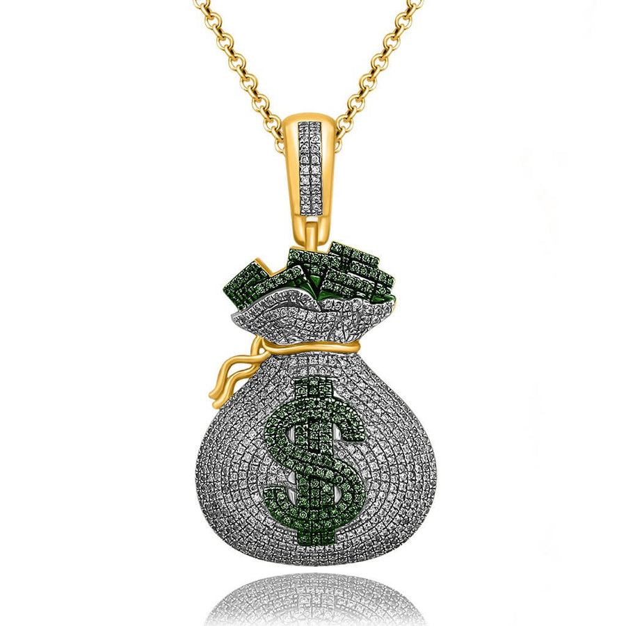 10K 0.91-1.08CT D-MONEY BAGS