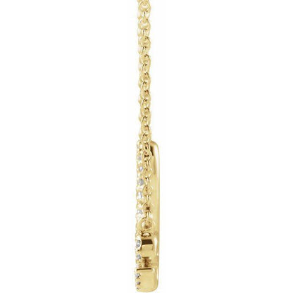 JDTKSP-87261 -Diamond Love Pendant with 18" Necklace - Johnny Dang & Co