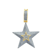 10K 0.31-0.36CT D-ASSORTED CHARM "STAR" - Johnny Dang & Co