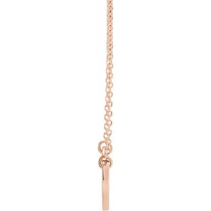 Natural Ruby Engravable Heart 18" Necklace - Johnny Dang & Co