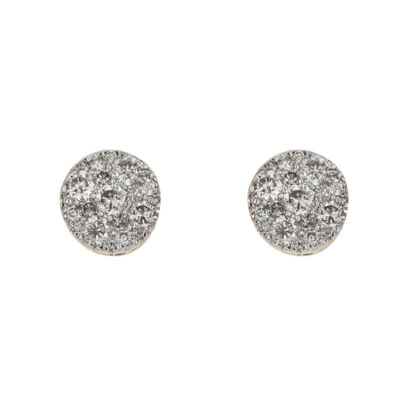 1.04CT Diamond Earrings - Johnny Dang & Co