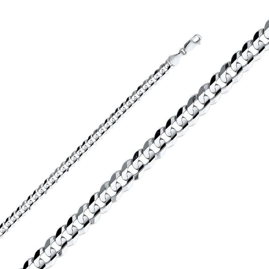 5.9mm Regular Concave Cuban Bracelet - Johnny Dang & Co
