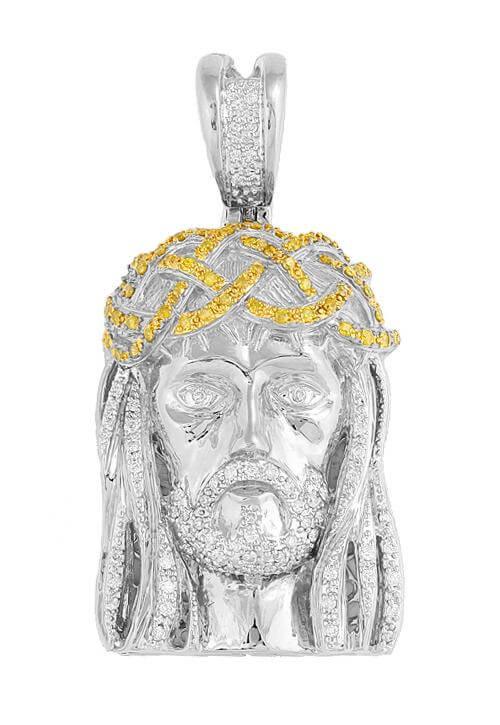 10KW 2.50CTW WD+YD JESUS HEAD - Johnny Dang & Co