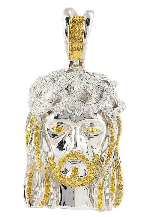 10KW 2.50CTW YD+WD JESUS HEAD - Johnny Dang & Co