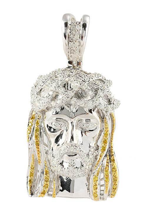10KW 2.50CTW WD+YD JESUS HEAD - Johnny Dang & Co