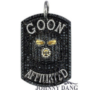JDTK-0324 - Custom Diamond Dog Tag Pendant - Johnny Dang & Co
