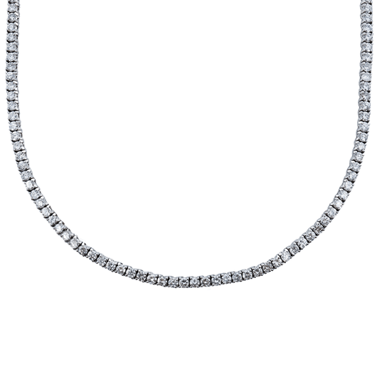3.1mm White Tennis Chain - Johnny Dang & Co