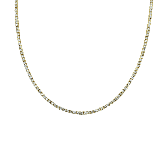 2.0 mm Diamond Tennis Chain in custom length - Johnny Dang & Co