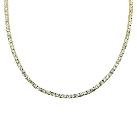 2.6mm Yellow Tennis Chain - Johnny Dang & Co