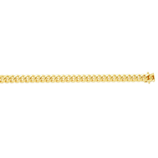 14K Gold 8.2mm Classic Miami Cuban - Johnny Dang & Co