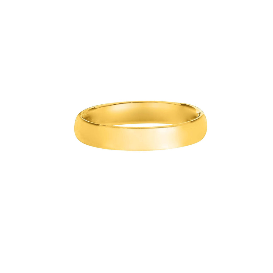 14kt Yellow Gold 3.0mm Shiny Comfort Fit Wedding Band