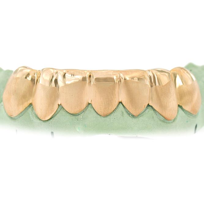 6 Teeth Solid With Partial Sand Finish - S161706-1