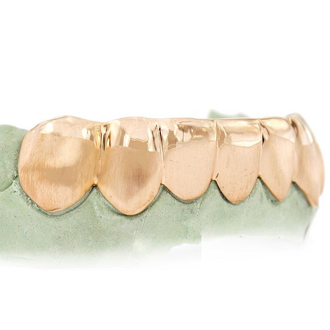 6 Teeth Solid With Partial Sand Finish - S161706-1