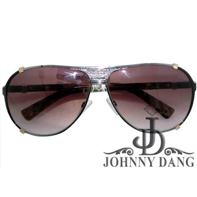 CJTK-16328 Custom Diamond Centerpiece for designer Sunglasses
