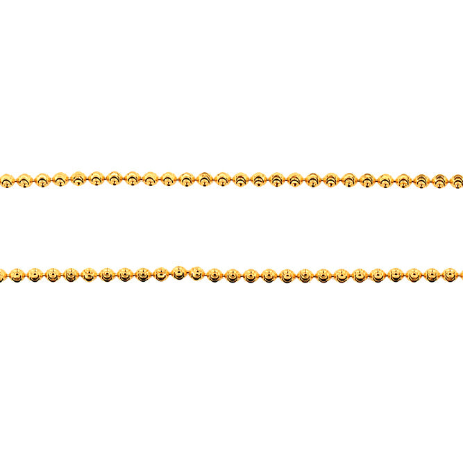 CZ100 - 5mm Silver Bead Chain