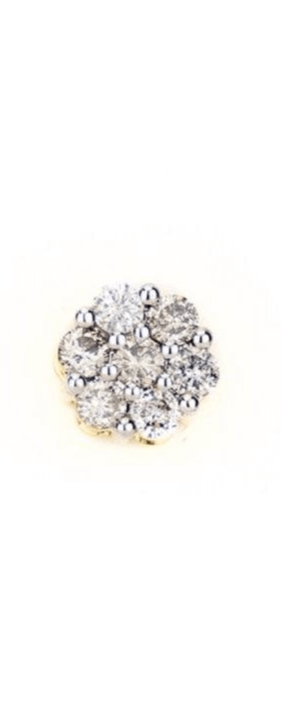 0.76CT Gold Diamond Earrings - Johnny Dang & Co