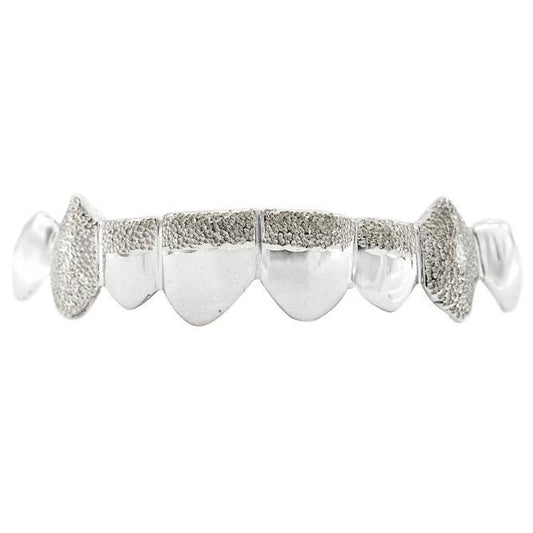 Bottom 18K Gold Diamond Dust Grill - Johnny Dang & Co