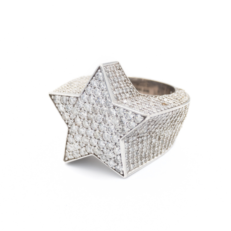 Custom Diamond Star Ring - Johnny Dang & Co